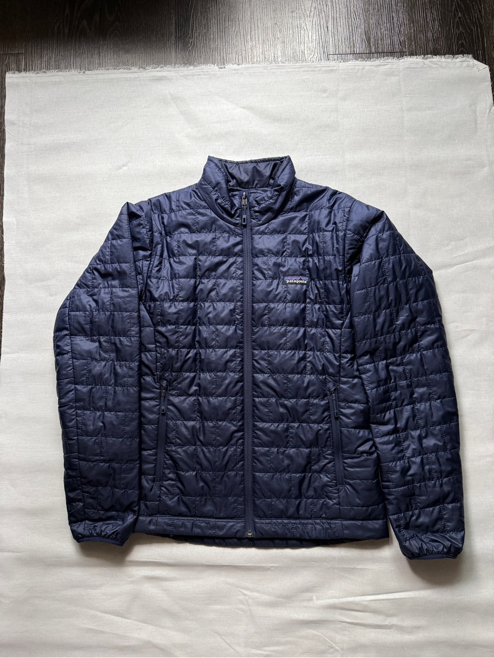 Patagonia Men's Dark Navy Quilted Lightweight Jacket